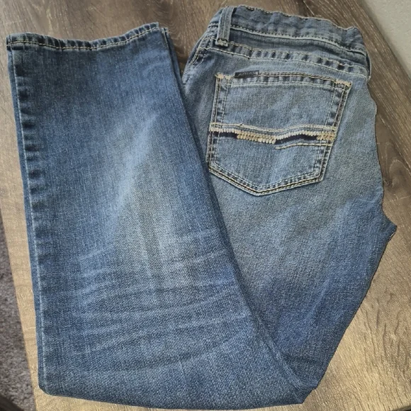 Ariat M4 Men's Relaxed Straight Leg Blue Jeans - Picture 9 of 10